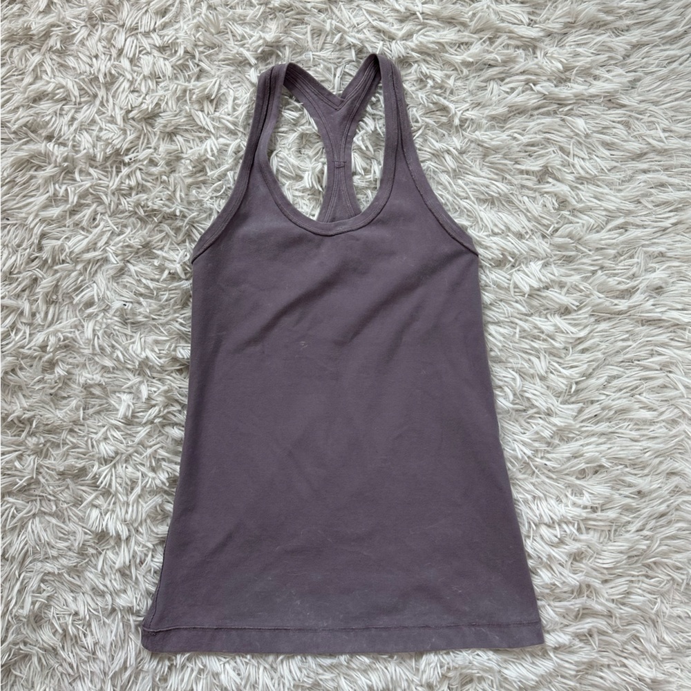 Lululemon Women’s Purple/Lavender Athletic Tank Top Size Medium